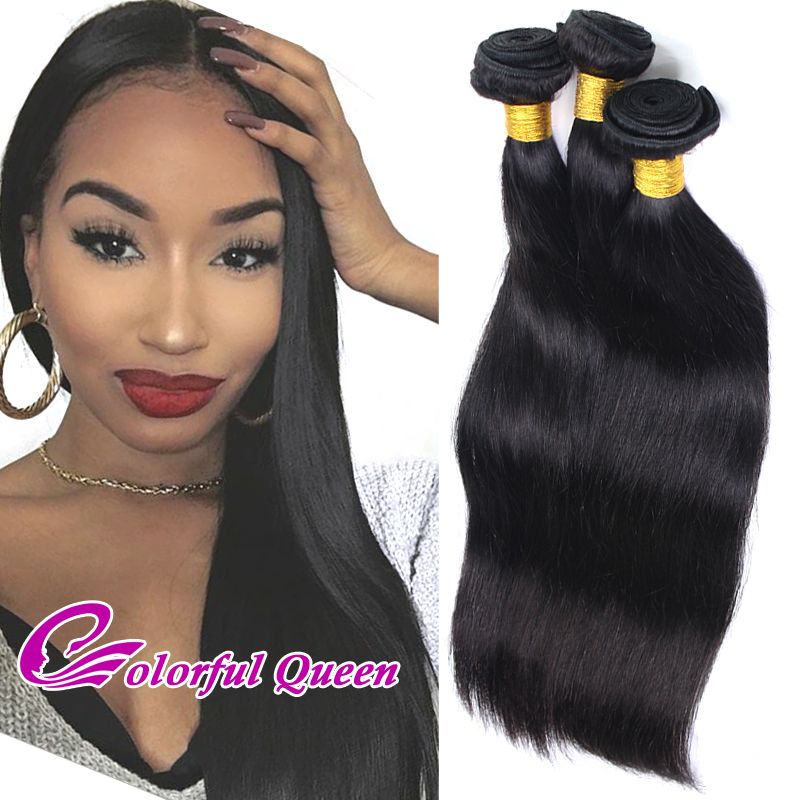 Virgin Malaysian Straight Hair Weaves 300g Cheap Human Hair
