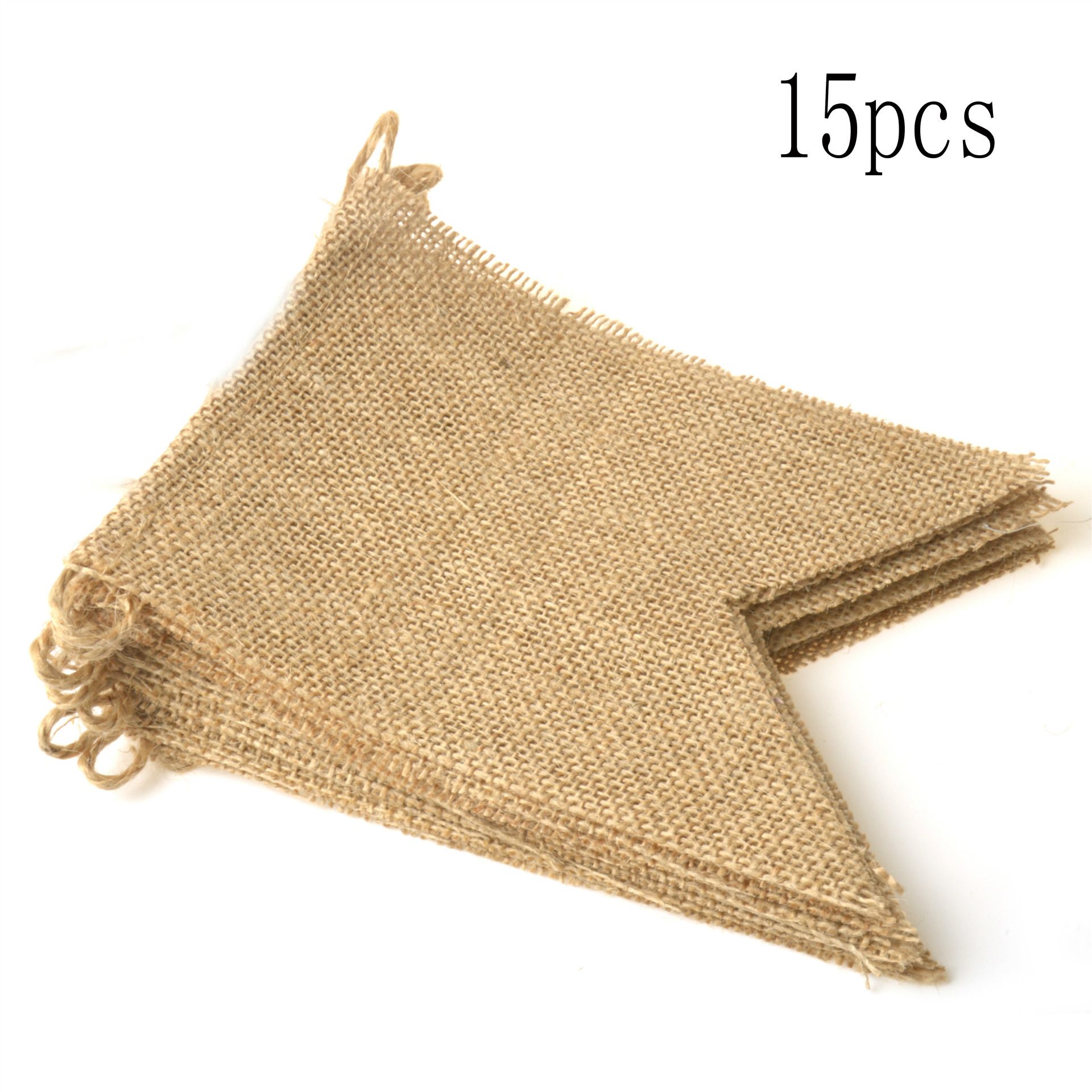 2021 Vintage 100 Handmade Vintage Jute Burlap Bunting Wedding Banner Wedding Sign Party Decorations From Rose Yan 5 23 Dhgate Com