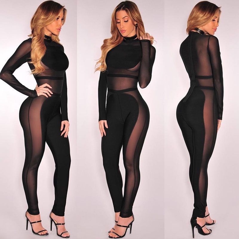 black net jumpsuit