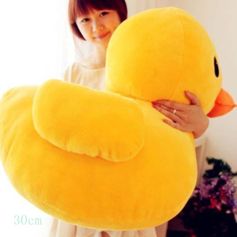 big yellow duck stuffed animal