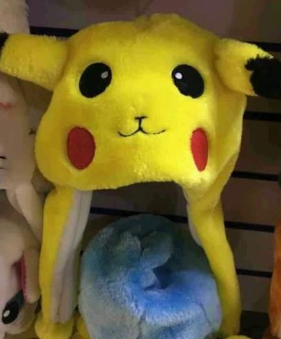 Acheter Anime Pikachu Fantaisie Costume Plus Chaud Chapeau Bonnet Unisexe Adulte Enfants Fluffy En Peluche Chaud De Bande Dessinée Cap écharpe Cosplay