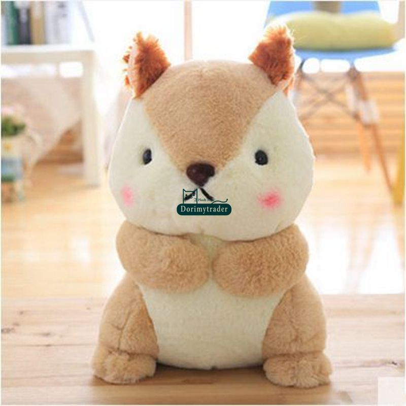 large stuffed squirrel