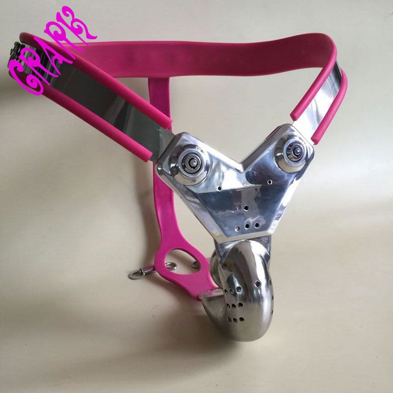 Premium Stainless Steel T Type Male Chastity Belt Device,Fetish,Sextoys