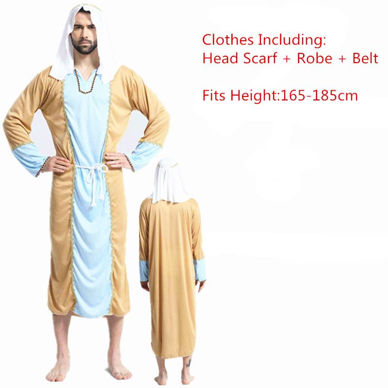 costume homme cheich Moyen-Orient Emirat Arabe cafetan Thawb Dischdascha K48 Taille 56 DRESS ME UP XL 