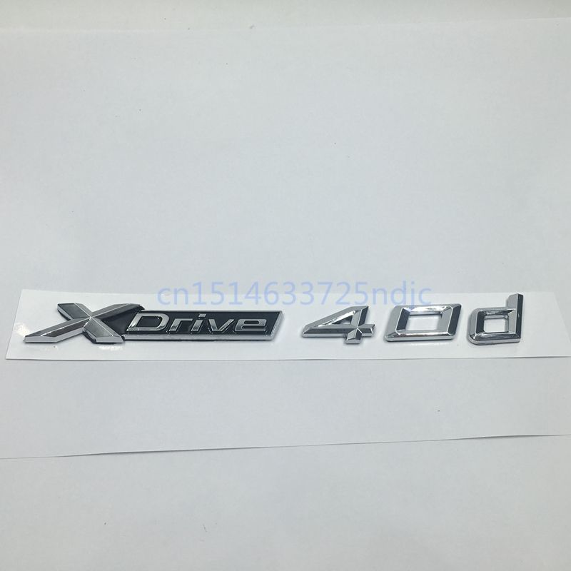 Car Styling Sticker BMW X1 X3 X4 X5 Serie Xdrive 20d 25d 30d 35d 40d 45d  48d Emblema Badge Logo Lettere Da 6,27 € | DHgate