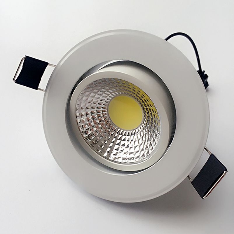 Dimmable Cob Led Downlight Led Recessed Ceiling Lights 9w Ac90