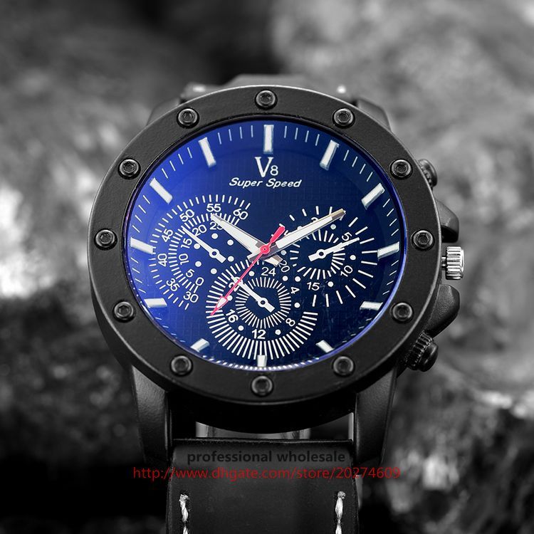 v8 super speed men's watch