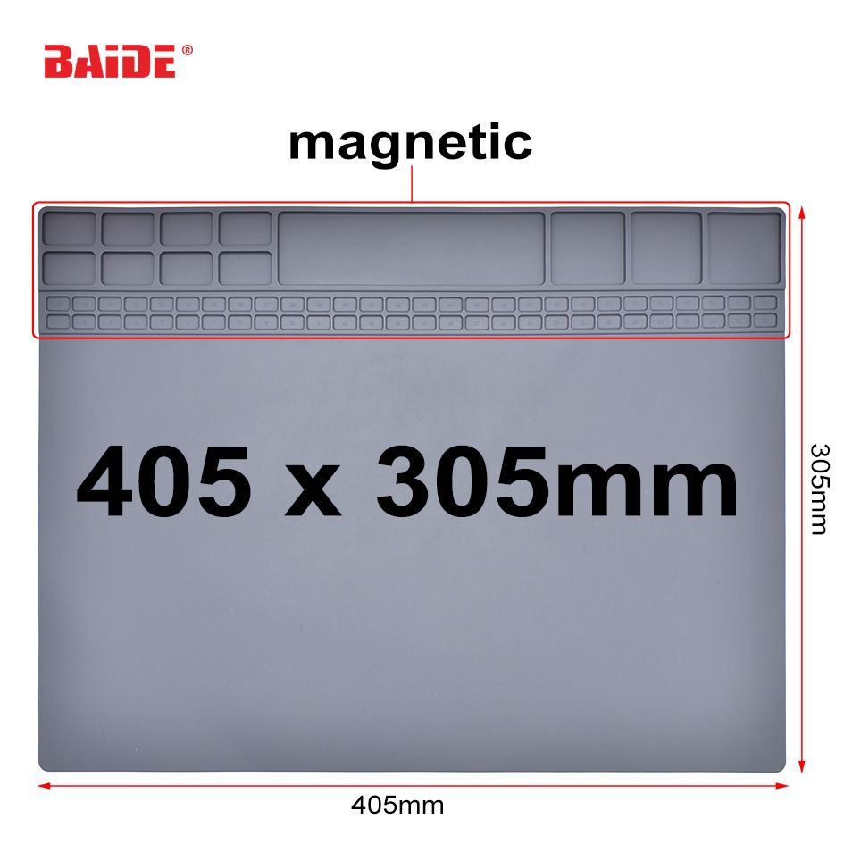 Gray 405mm 305mm Repair Anti Static Mat Advanced Diy Tool Esd
