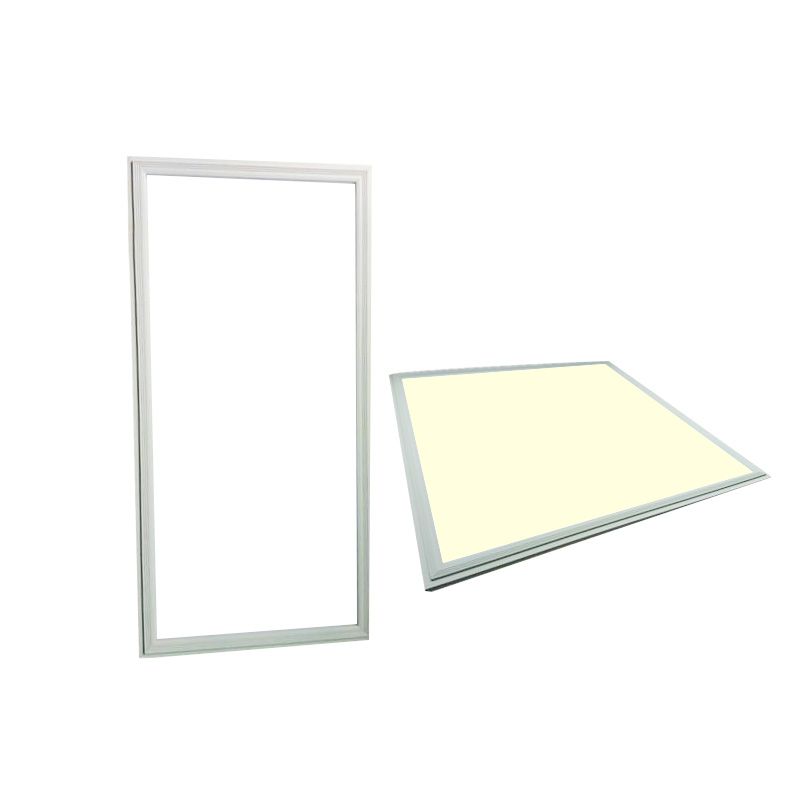 2019 Silver White Frame Led Panel Light 36w 48w 72w 80w 300x1200 600x600 2x2 2x4 Ft Led Flat Ceiling Panels Lights Recessed Lighting Lamps From