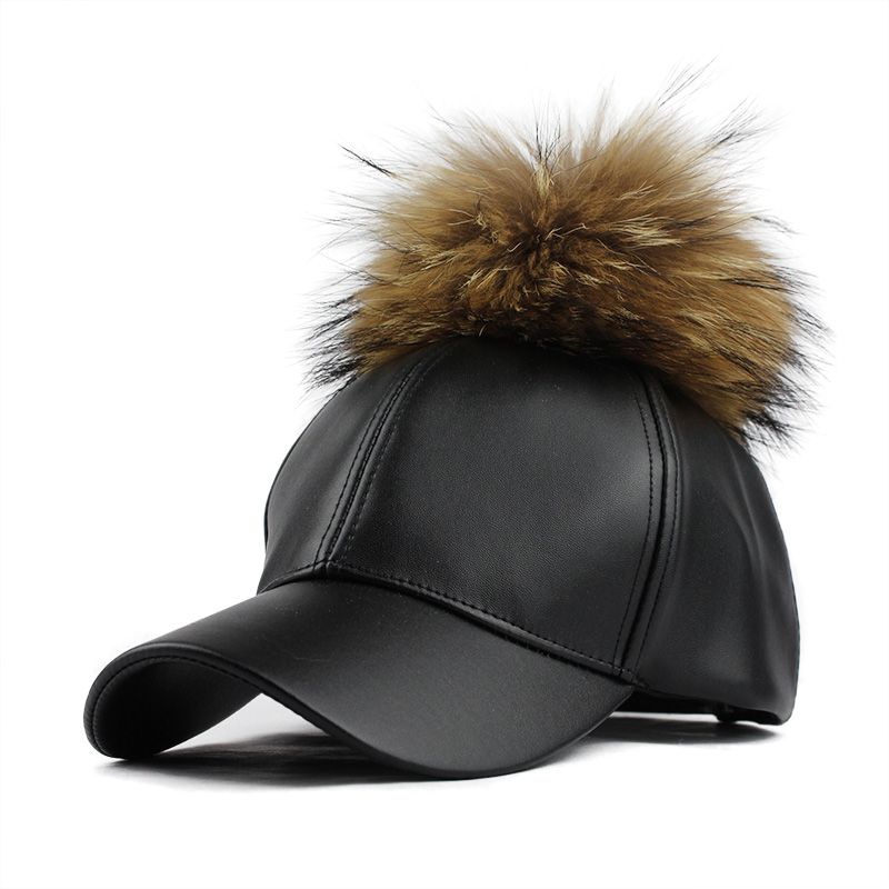mink baseball cap