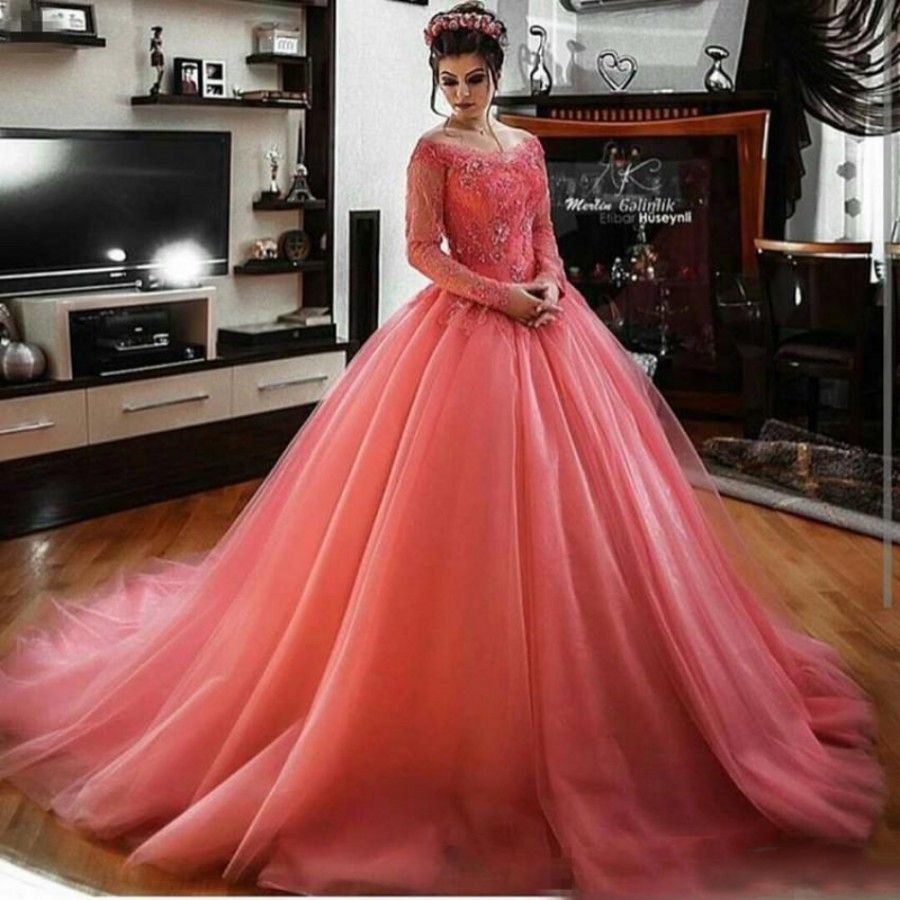 coral prom dress uk