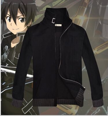 Japanese Anime Sao Sword Art Online Kirito Kirigaya Kazuto Cosplay Costume Coat Jacket Cosplay Costumes Guys Cool Anime Cosplay From Zazzycos 40 61 Dhgate Com