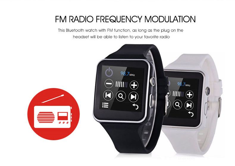 x6 smartwatch iphone