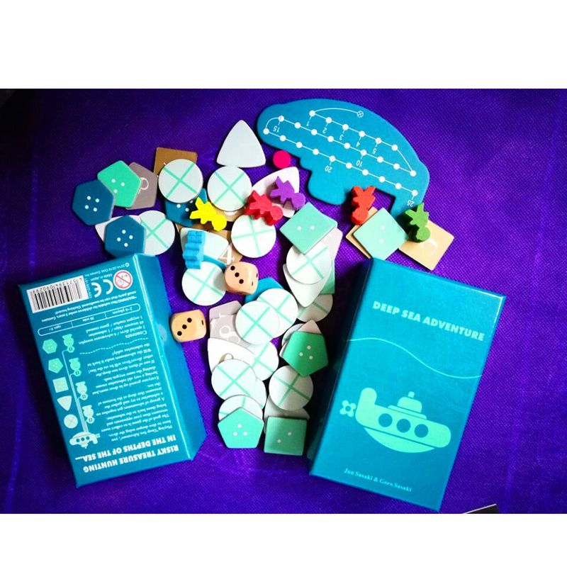 Deep Sea Adventure Board Game With English Instructions Funny Cards Game 2 6 Players Family Party Game For Children Best Gift From Goodspinner 9 05 Dhgate Com