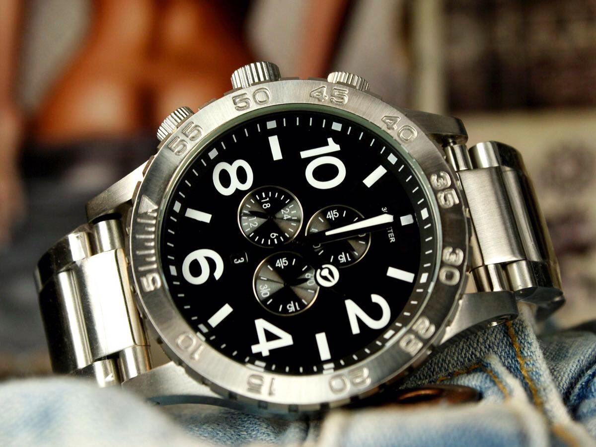 Acquistare Grandi Dimensioni In Acciaio Inox Completa In Oro Rosa Guarda  Gli Uomini Cronografo Al Quarzo Uomo Orologi Da Polso Orologio Moda  Maschile Vigilanza Del Regalo Bello Gli Uomini Economico | Consegna