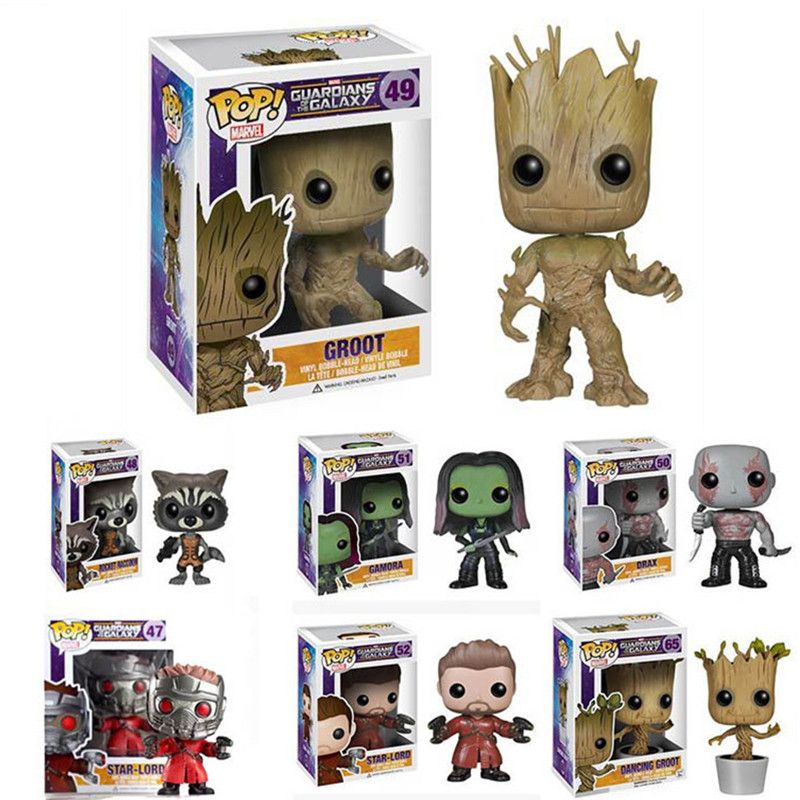 guardians of the galaxy funko pop set