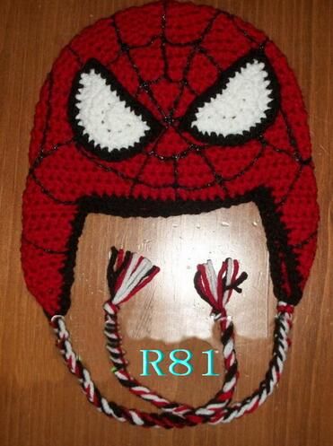 Gorro spiderman tejido a crochet, Enregistrer le 58% disponible grande  réduction 