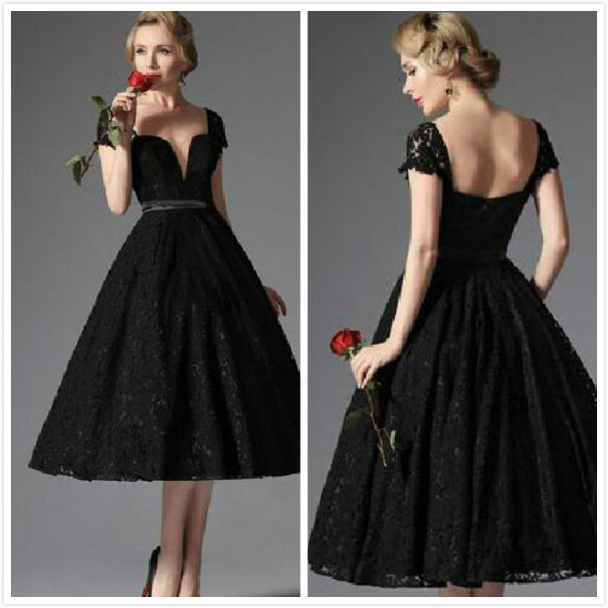 Vestidos negros de coctel Clearance