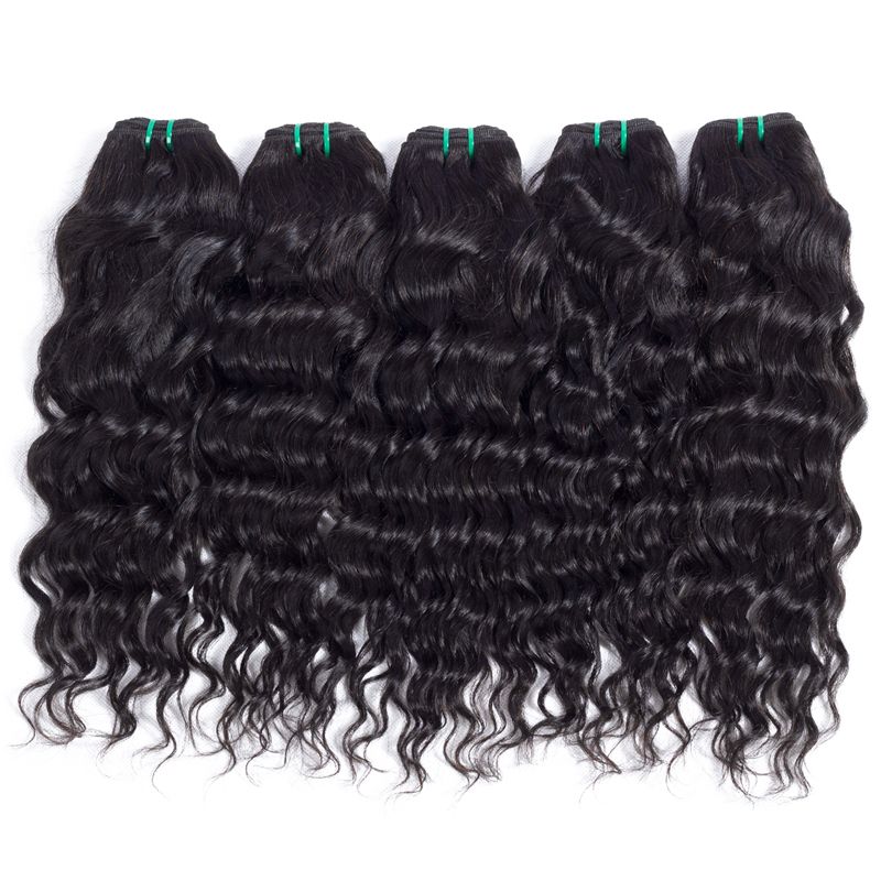 Brazilian Peruvian Cambodian Indian Virgin Hair Bundle Deals Water