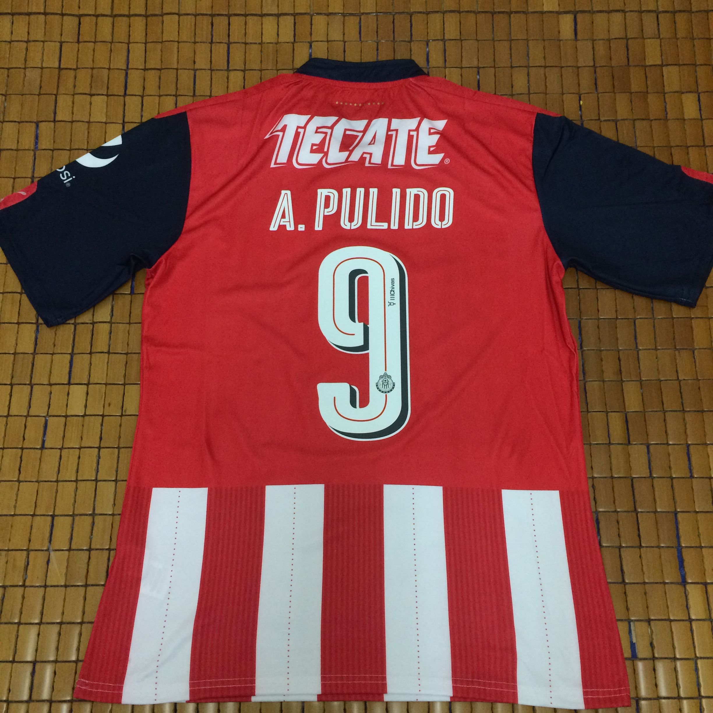 2020 Chivas De Guadalajara Home 2016 2017 Reyna 9 A
