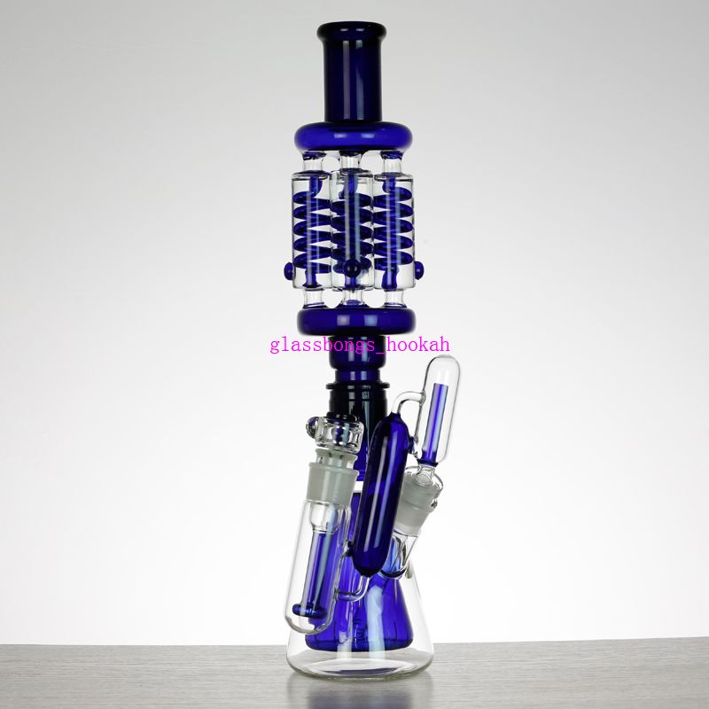2021 Glass Bong,Freezable Coil System Water Pipe,High Quality Glass