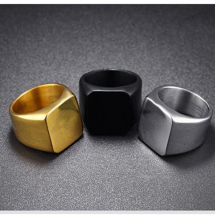 Compra Vnox Men Black Rock Punk Anillos Moda Cool Individualidad Anillo Para Hombres Joyería Del Partido Ee Uu Tamaño 7 A 12 Barato Entrega Rápida Y Calidad Es Dhgate