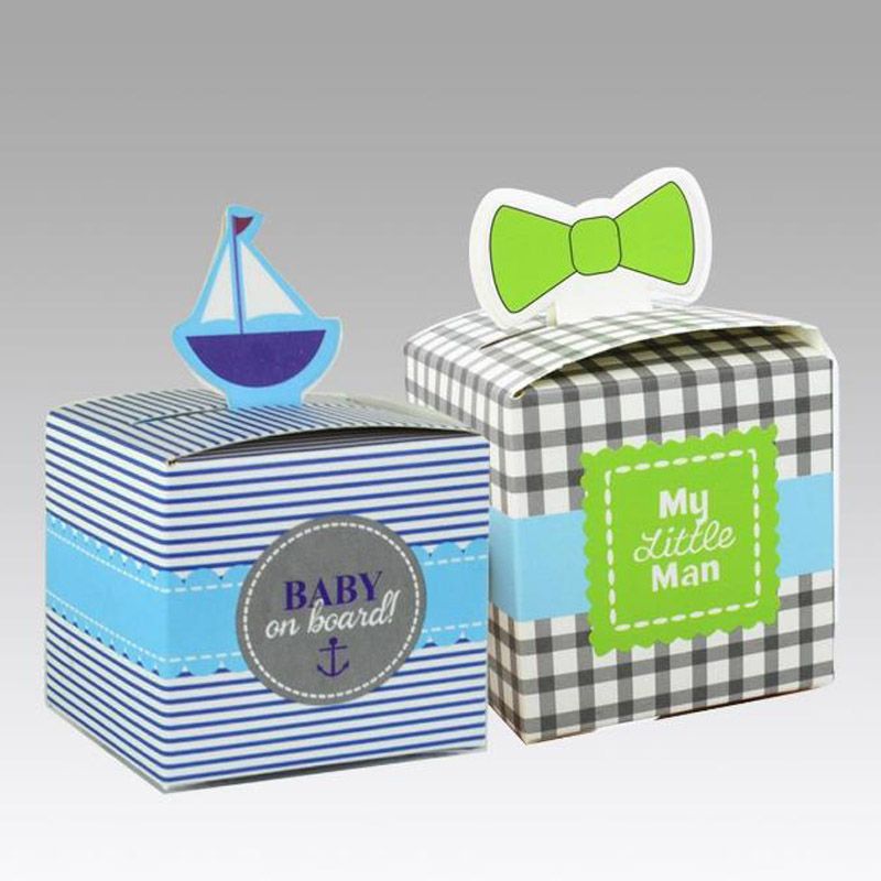 Baby Shower Candy Box Creative Sailboat Gift Wedding Box Square High Baby Shower Candy Box Creative Sailboat Gift Wedding Box Square High