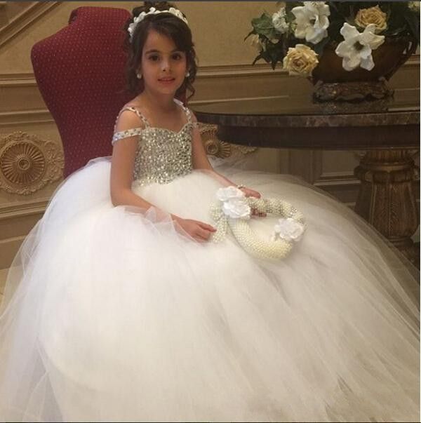 Lovely Cute Little Baby Girls Pageant Dresses Tulle Ball Gown