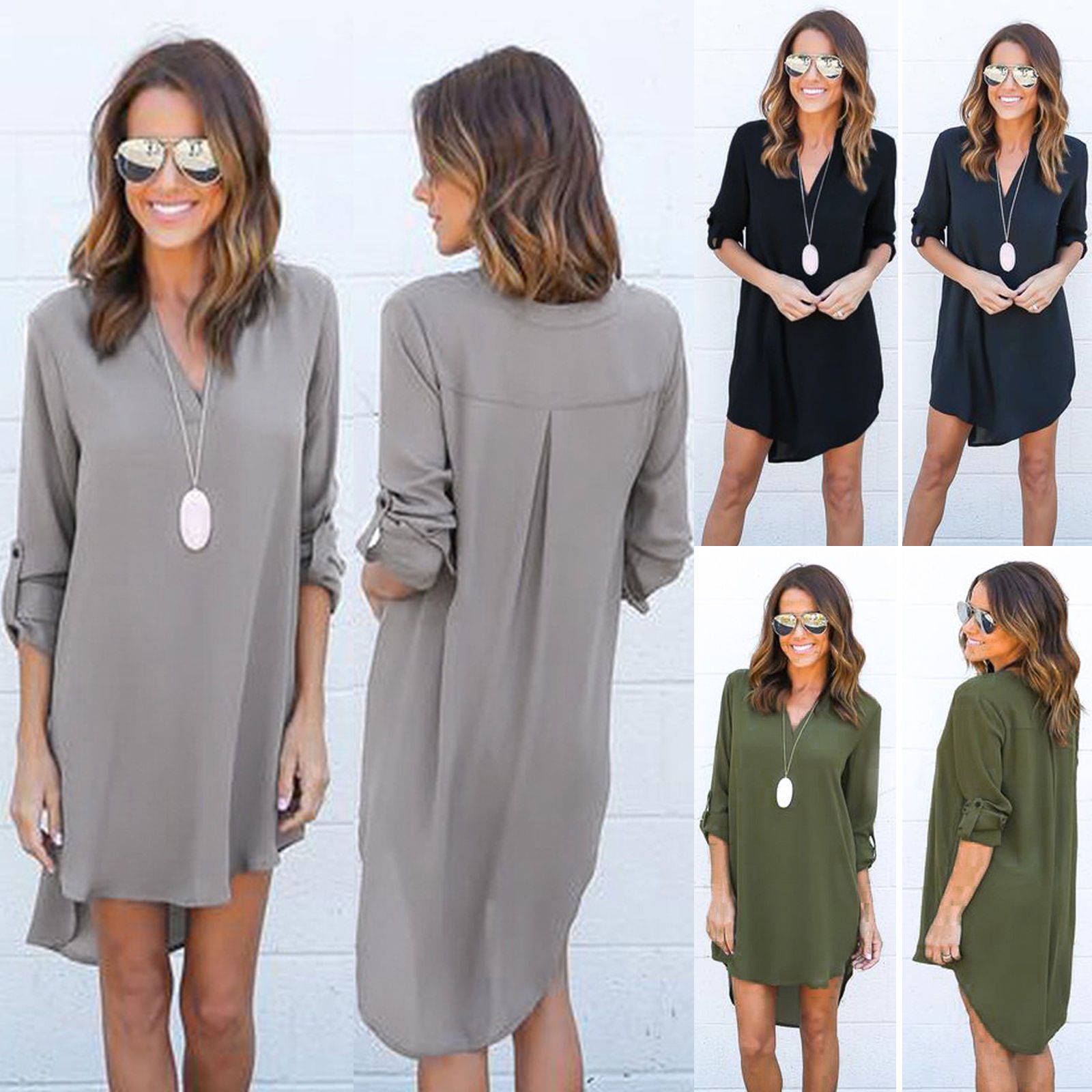 chiffon top dress