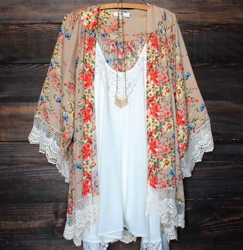 kimono cardigan long sleeve