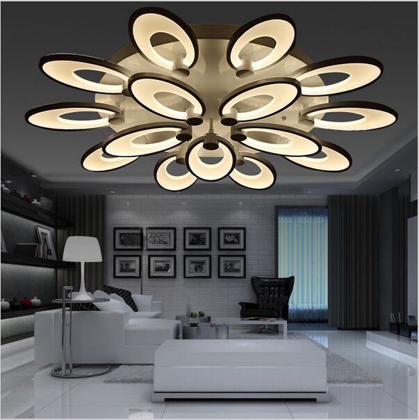 2019 Creative Modern Acrylic Butterfly Led Ceiling Light Living