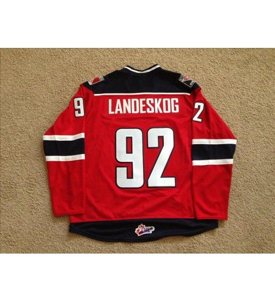 Customize OHL Kitchener Rangers Jersey Mens 2 Staats 7 Poland 4 Mclean