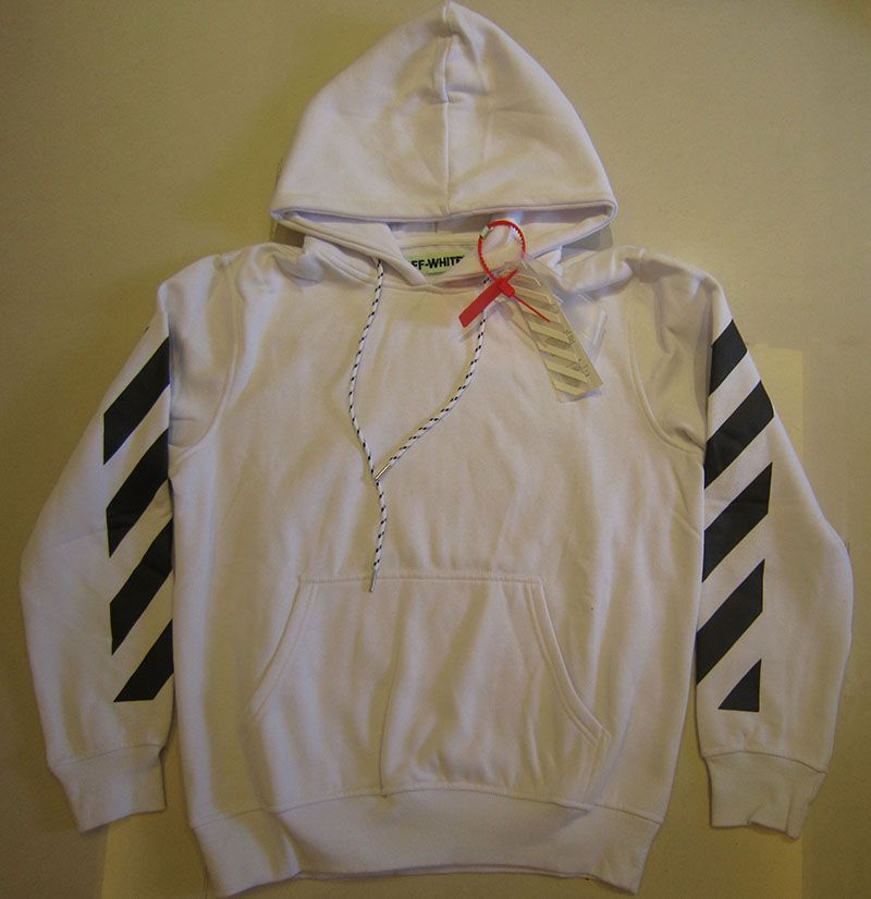 Compra OFF WHITE Sudadera Con Capucha A Rayas Para Hombre Sudadera Con  Capucha De Algodón Jogging Skateboards Hood Sweater Religión Pintura VIRGIL  ABLOH YBG0407 Barato | Entrega Rápida Y Calidad | Es.Dhgate