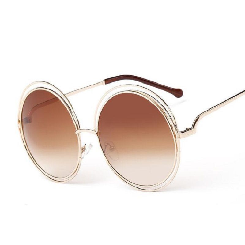 Oversized round designer sunglasses Clearance