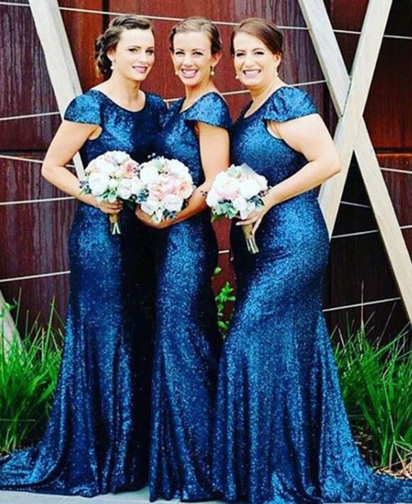 cobalt blue bridesmaid dresses short