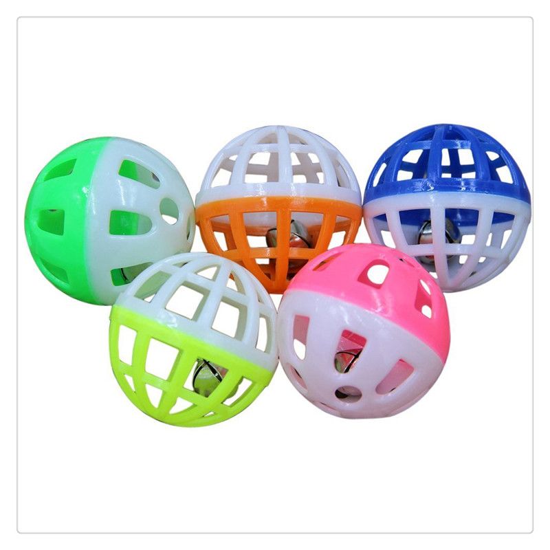 plastic cat balls