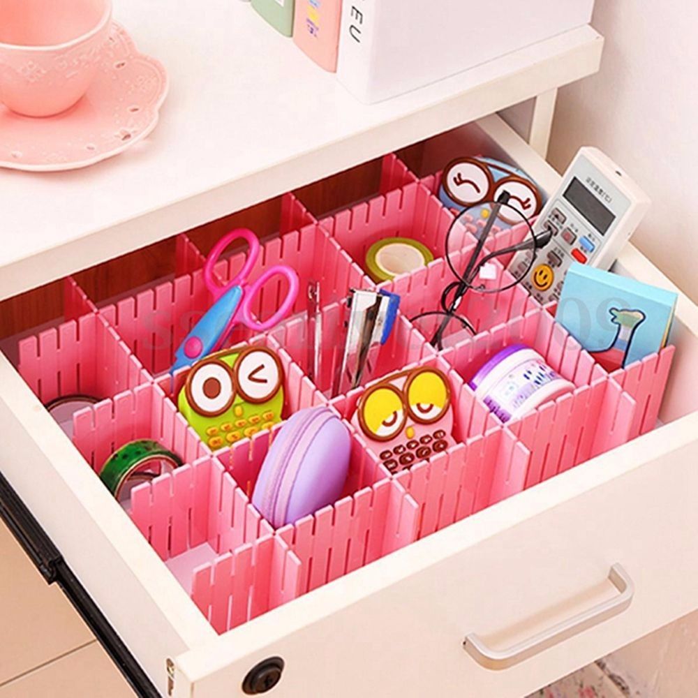 2019 Diy Drawer Organizers Household Plastic Partition Bee Style