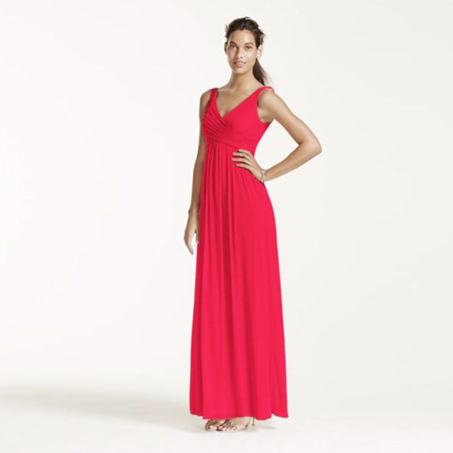 extra length bridesmaid dresses