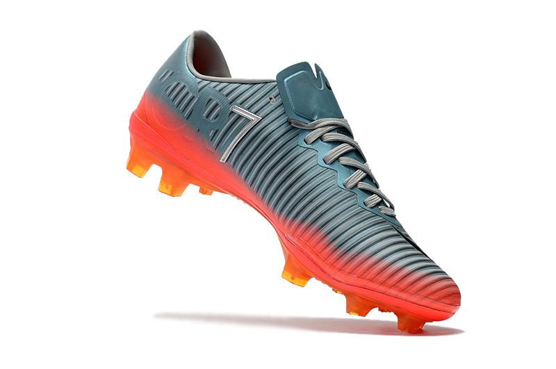 kids orange soccer cleats