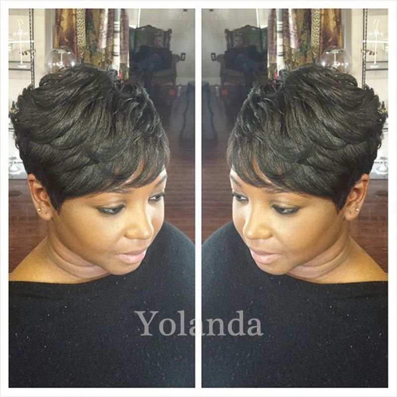 7a Hot Charming Short Bob Cut Wigs With Baby Hair Glueless Virgin