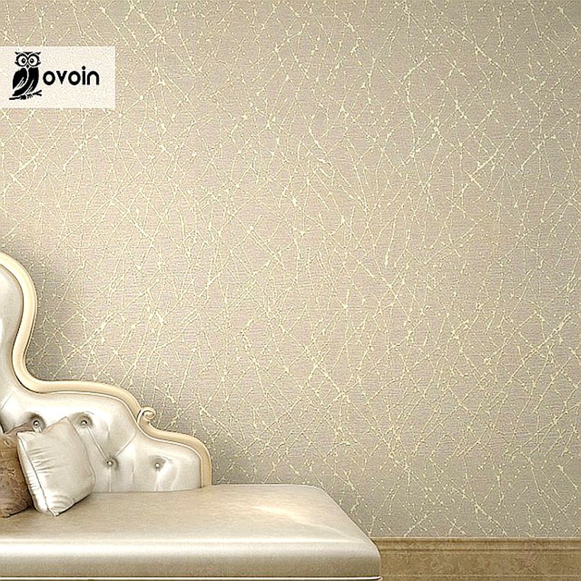 Whole Neutral Plain Solid Color Modern Geometric Stripes Textured Vinyl Wallpaper For Walls Gold Abstract Branches Metallic Wall Paper