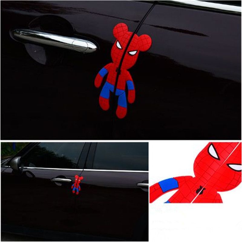 Fashion Cartoon Car Bumper Strip Door Decoration Auto Car Door