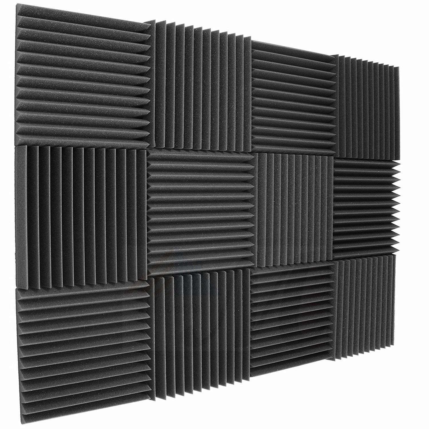 30X30X3CM Panneaux De Mousse Acoustique Insonorisation Mousse