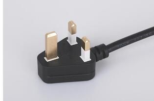 UK três plug pin