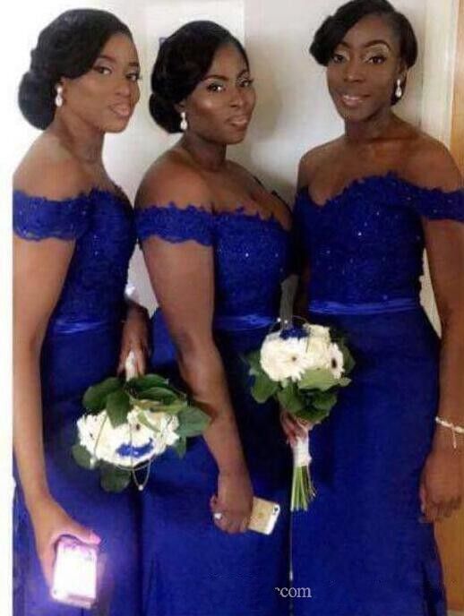 royal blue african bridesmaid dresses