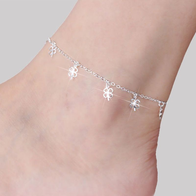 sterling silver anklet chain