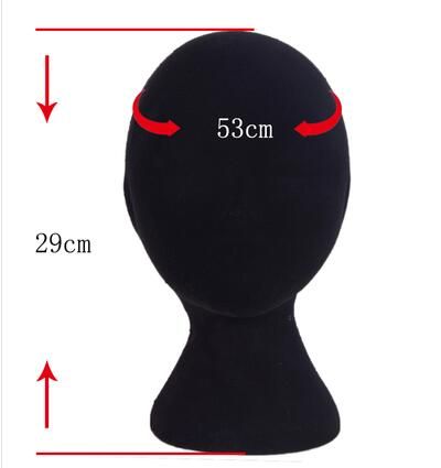 Long Neck Male Man Mannequin Head Wig Hat Glasses Headphone Display Model