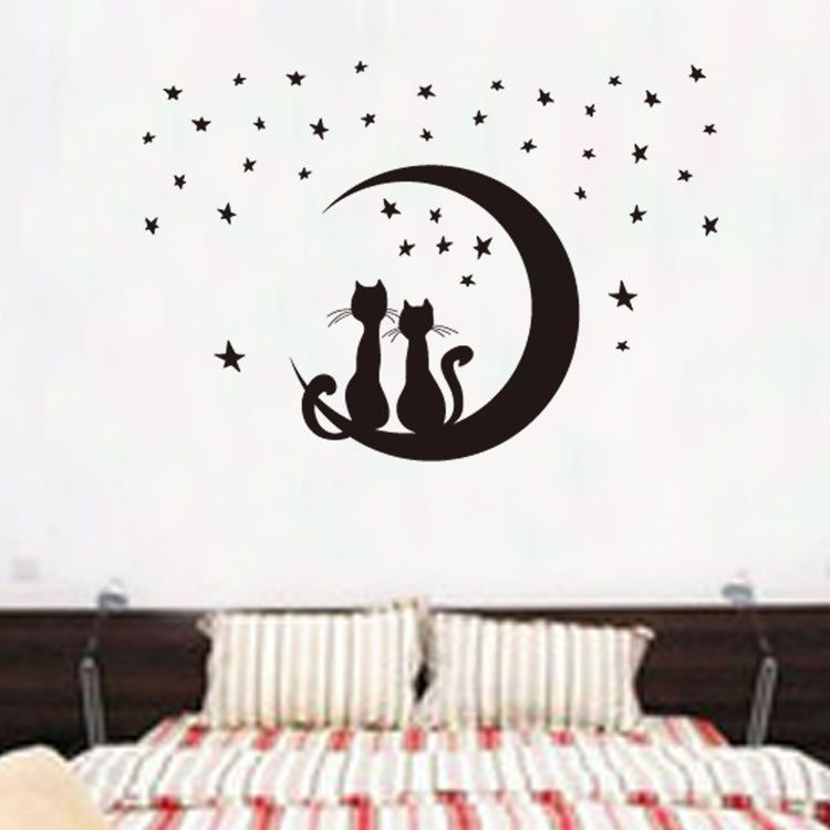 Over The Moon Star Wall Clings **BRAND NEW** 