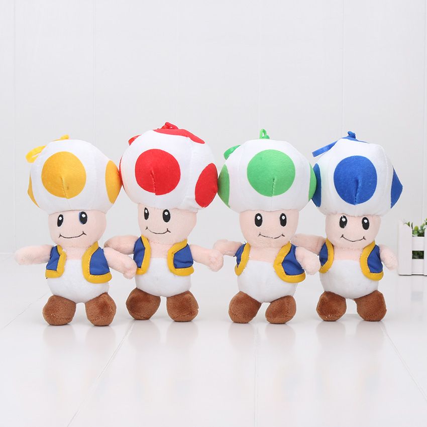 red toad plush