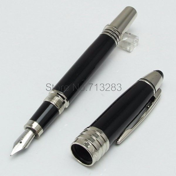 Silver Clip Fountain Pen